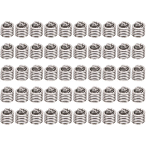 Kit de 50 inserts filetés en acier inoxydable pour réparation de trous de vis, douilles US 5-401.5D (1/5)