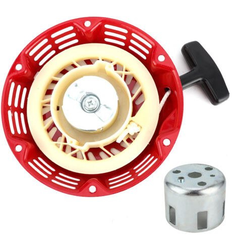Démarreur à Corde pour Moteur à Essence 2‑3KW, Plateau Générateur avec Tambour 168mm pour Jardin (1/5)