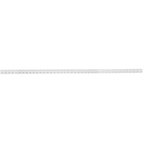 Poutre carrée à 41 trous pour pièces de rechange robot en aluminium 3106‑0041‑0328 8x8x328mm (1/5)