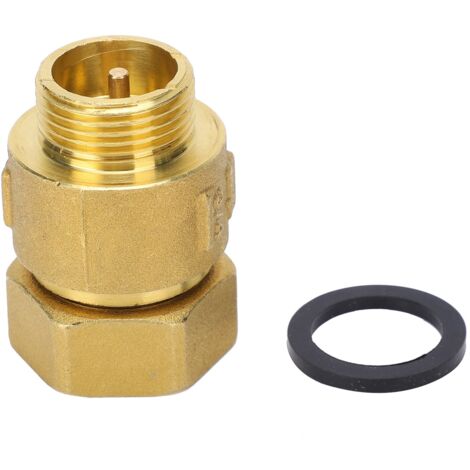 Clapet Anti-Retour en Laiton DN20x25 pour Compteur d'Eau, Contrôle de Flux à Sens Unique (1/5)