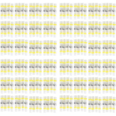 150 Pièces de Connecteurs Étanches à Souder pour Câbles Électriques, Jonctions Thermorétractables Imperméables (1/5)