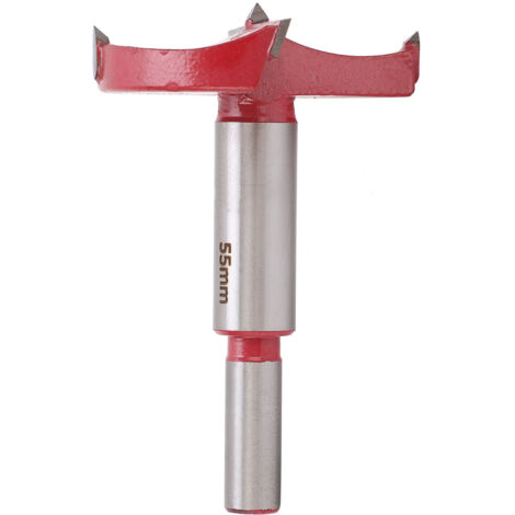 Foret de perçage à tige hexagonale en acier carbone pour bois, outil de poinçonnage et alésoir de positionnement (1/5)