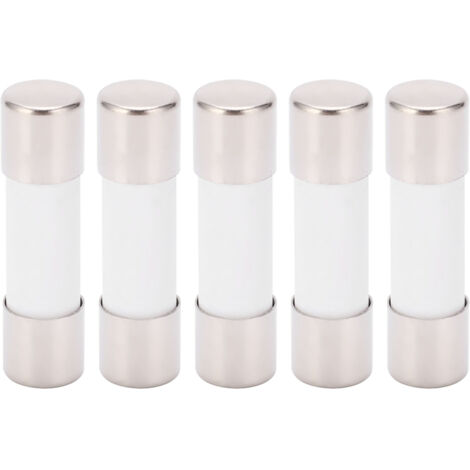 5 Pièces Tube Fusible Photovoltaïque Kit Protection 1000V DC 10x38mm Accessoire Remplacement 10A (1/5)