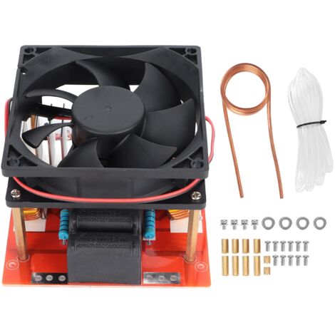 Kit de chauffage par induction ZVS 1000W pour métal, chauffage rapide de tubes en cuivre DIY