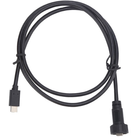 Connecteur USB étanche mâle à visser pour panneau industriel E10TPC-TA-M/TPC-A-M (0.5M) (1/5)