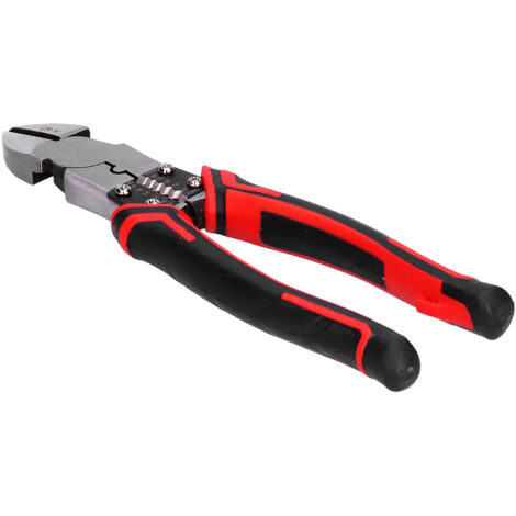 Pince à dénuder et sertir 20 cm pour câbles électriques (1/5)