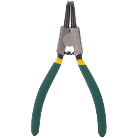 Pinces à Circlips Extérieures à Poignée à Ressort, Outil à Clips Courbés pour Travaux de Mécanique (1/5)