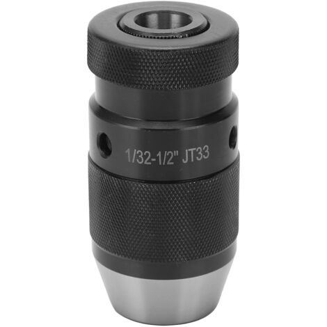 Mandrin de perceuse auto-serrant, haute précision, cône JT33, outil de serrage 1/32-1/2 (1/5)