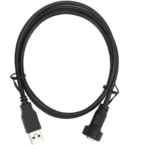 Connecteur USB Étanche IP67 Mâle Type-C USB3.0 avec Câble de 0,5m - E10TPCTAM/U3AM (1/5)