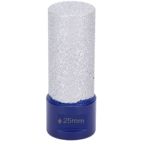 Fraise à fileter diamantée à queue droite pour perçage, alésage et polissage de 25mm (1/5)