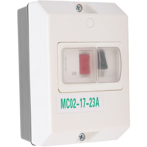 Disjoncteur de Protection Moteur MC02‑17‑23A 50/60Hz ABS Étanche 220/380V (1/5)