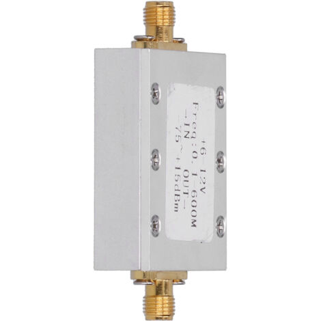 Détecteur de puissance logarithmique AD8307, module de test 0.1600M avec relais et boîtier, plage de mesure +15dBm. (1/5)