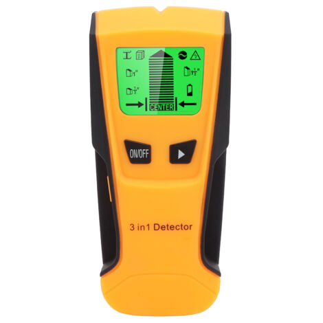 Détecteur de montants TH210 3 en 1 avec écran LCD pour murs et métaux (1/5)