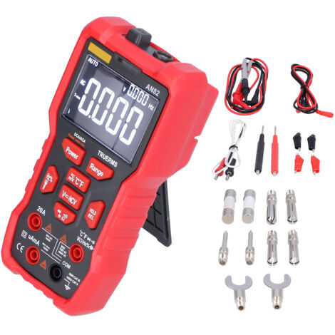 Multimètre Numérique Automatique AN82 avec Sondes Multifonctions pour Électriciens (1/5)