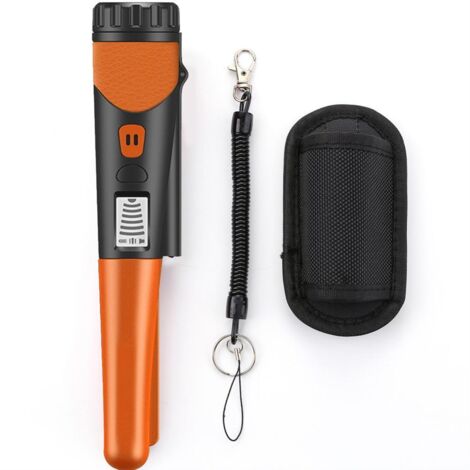 Détecteur de métaux portable étanche avec alarme sonore et vibration, idéal pour la recherche d'or en plein air pour adultes et enfants. (1/5)
