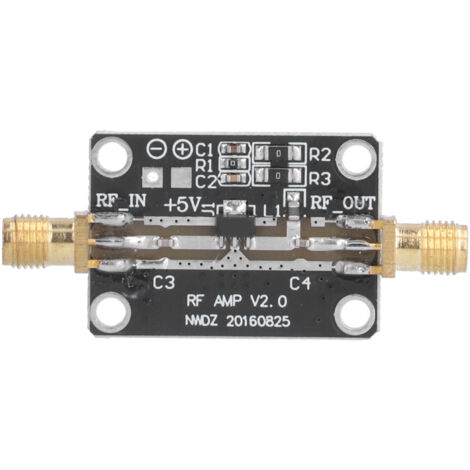 Amplificateur Large Bande RF Haute Sensibilité Module Commutateur Bas Bruit 0.05‑4GHz Carte Nu (1/5)