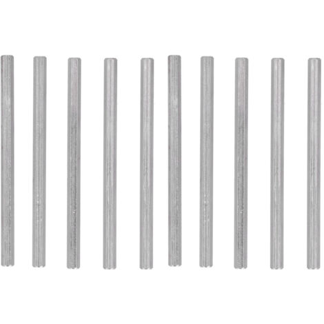 10 Pièces Barre de Liaison Hexagonale Droite en Acier Inoxydable pour Gobilda Diamètre 5mm - Rondelle Longue (1/5)