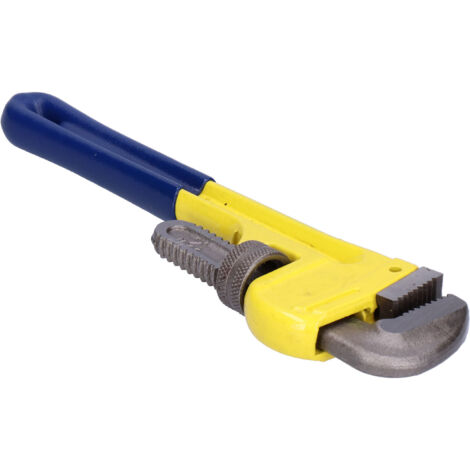 Clé à Tuyau Robuste Ajustable avec Ouverture en V Antidérapante et Durable (1/5)