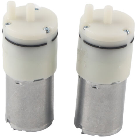 2 Pièces Pompe à Vide Micro-Diaphragme Silencieuse 6V 370, 60Kpa 3.0 LPM pour Aspiration d'Air (1/5)