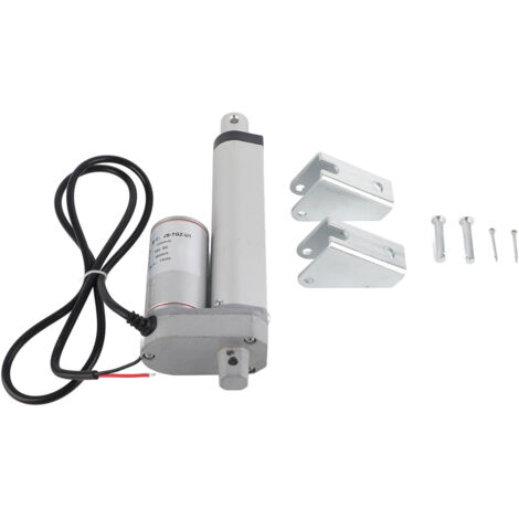 Actionneur Linéaire Électrique 100mm Course 750N Poussée 24V pour Équipement Industriel (1/5)