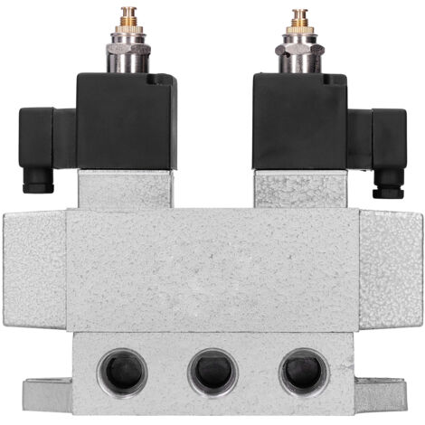 Vanne 5/2 à Solénoïde Double Commande Électrique 110V G1/2" K35D2H‑15AC pour Usage Industriel (1/5)
