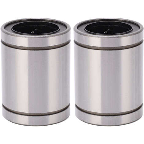 2 Pièces Roulements Linéaires à Billes en Acier, Faible Bruit et Haute Vitesse, pour Imprimantes 3D et Machines de Gravure (1/5)