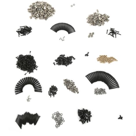 Ensemble de 866 pièces de fixation à tête bombée, écrous à fente en T et accessoires pour imprimante (1/5)
