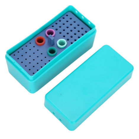 Boîte de points en gutta-percha dentaire, porte-fraises réutilisable et accessoires dentaires en style C (1/5)
