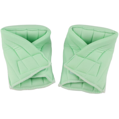 Protection de cheville réglable pour personnes âgées - Coussin de soutien médical vert clair pour lit (1/5)