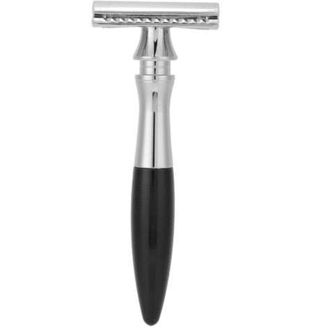 Rasoir de Sécurité Rétro en Acier Inoxydable pour Homme - Lames Double Tranchant (1/5)