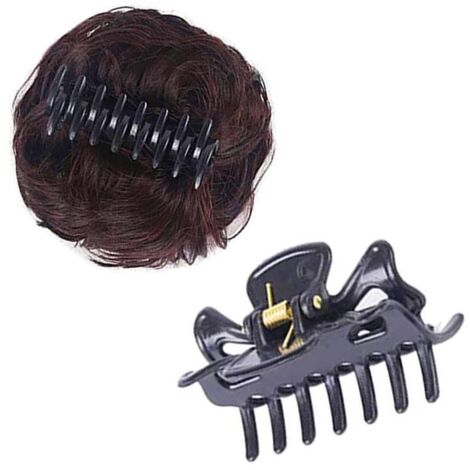 Bun Clip Cheveux Désordonné - Extension Barrette pour Femmes et Filles (1/5)