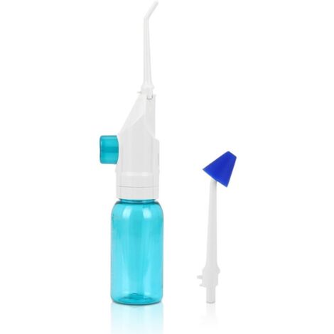 Hydropulseur Dentaire Portable - Nettoyeur à Eau Manuel pour Voyage - Appareil de Détartrage Dentaire (1/5)