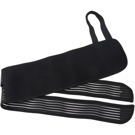 Ceinture thoracique ajustable pour côtes cassées - Hommes et femmes - Protecteur de cage thoracique respirant - Taille M 75-105 cm