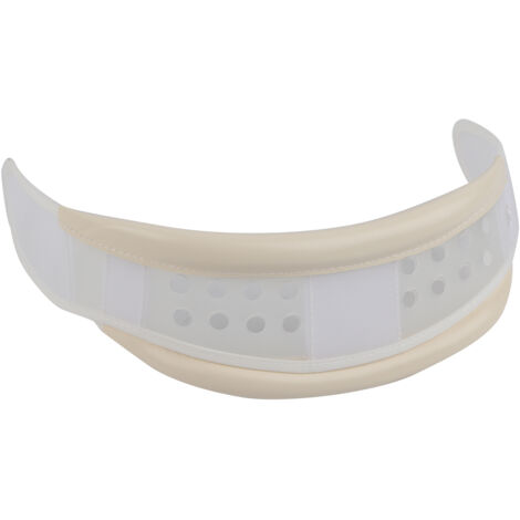Collier cervical ajustable pour soulager la douleur - Support respirant pour nuque et colonne vertébrale - Taille 49cm/19.3 pouces