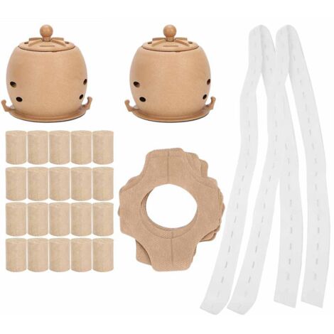 Boîte de Moxibustion Portable Professionnelle pour Thérapie à la Maison avec Cônes de Moxa (1/5)