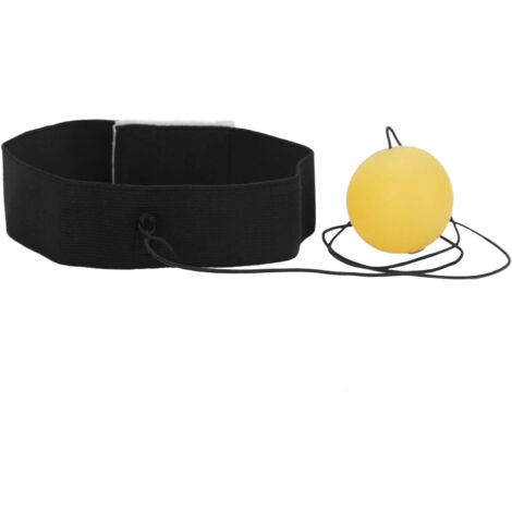 Ballon de Réaction Professionnel pour Entraînement de Vitesse et Réflexe en Boxe avec Bandeau Jaune (1/5)