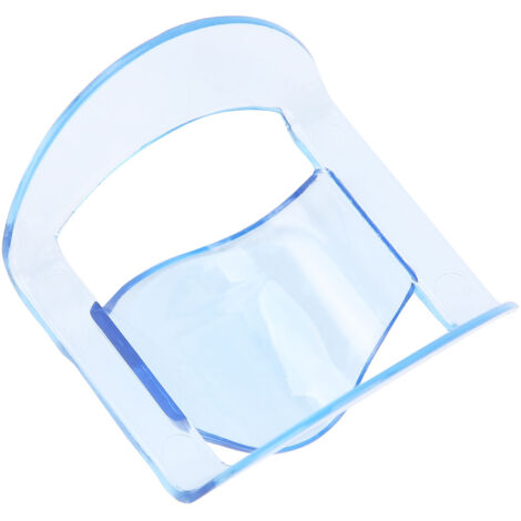 Ouvre-bouche dentaire professionnel pour dents antérieures, écarteur de joues portable, outil de soin buccal bleu transparent (1/5)