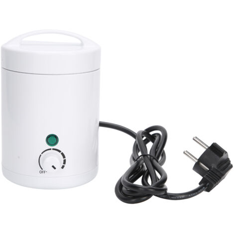 Mini Chauffe-Cire Professionnel Polyvalent Épilation Homme Femme Appareil à Cire Paraffine (Prise EU 220V)
