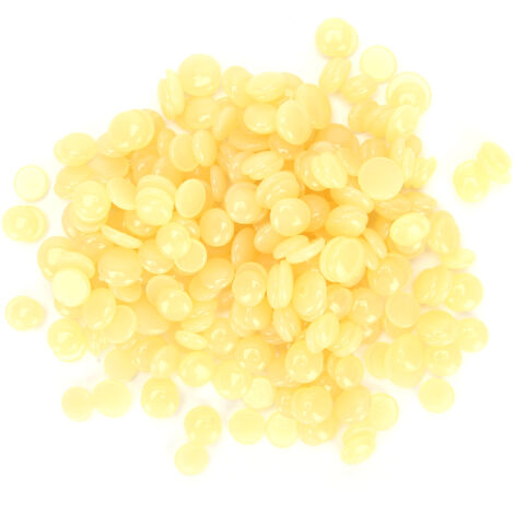 Perles de cire épilatoire dure 100g au miel pour visage, aisselles et bras - Épilation efficace pour tous (1/5)