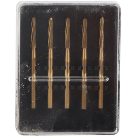 5 pièces Fraises Dentaires Anti-Rouille en Acier Tungstène pour Découpe Dentaire, Fournitures Dentaires (25mm) (1/5)