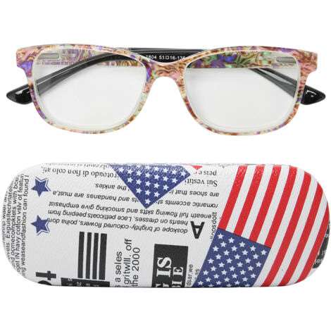 Lunettes anti-lumière bleue légères pour homme et femme, +200, style moderne pour le travail (1/5)