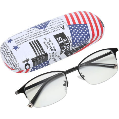 Lunettes de lecture anti-lumière bleue avec zoom pour presbytes, unisex +350 (1/5)