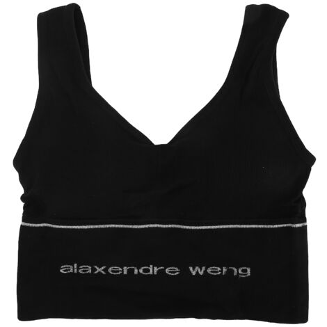 Soutien-gorge de sport sans fil rembourré pour femme - Confortable et respirant pour yoga et fitness (Noir) (1/5)