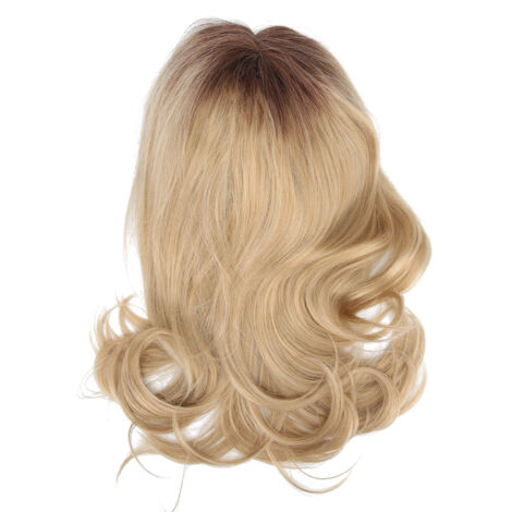 Perruque Ondulée Blonde Synthétique Résistante à la Chaleur pour Soirée ou Quotidien (1/5)