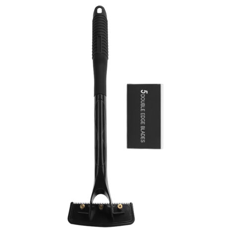 Rasoir Corporel pour Homme avec Manche Long Rétractable - Épilation Dos et Poitrine, Utilisable Sous la Douche (1/5)