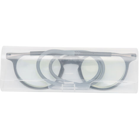 Lunettes de lecture anti-lumière bleue vintage avec connexion magnétique (+100 gris) (1/5)