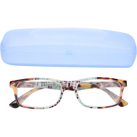 Lunettes de lecture anti-lumière bleue unisexes élégantes (+400) pour presbytes (1/5)