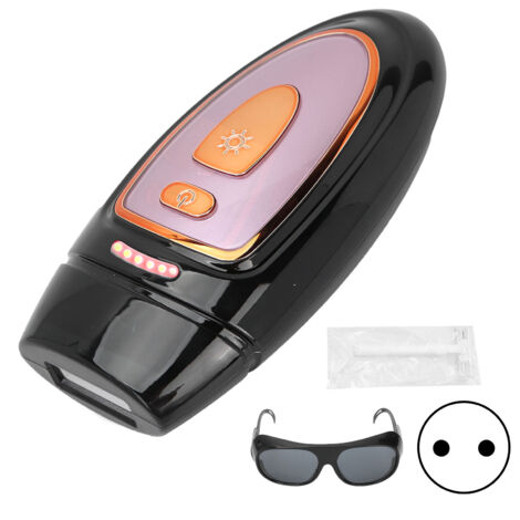 Appareil d'Épilation IPL Sans Douleur pour Corps Entier - Professionnel, Machine à Épiler Noire, Prise UE 110‑240V (1/5)