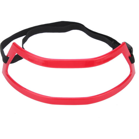 Guide de Forme pour Coupe de Cheveux du Cou, Modèle de Rasage du Cou Homme, Outil de Mise en Forme de la Ligne de Cheveux Rouge (1/5)
