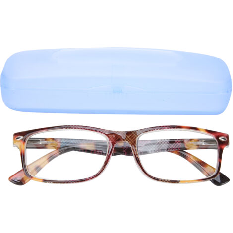 Lunettes de lecture anti-lumière bleue unisex rétro portables pour presbytes (+200) (1/5)